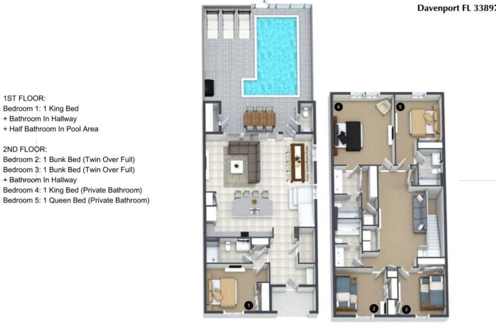 Disney Retreat w/ Pool & Themed Rooms