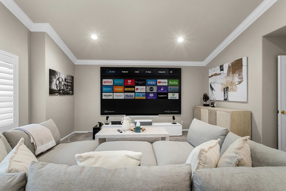 Luxury Pool Home w Theater Games Mountain View