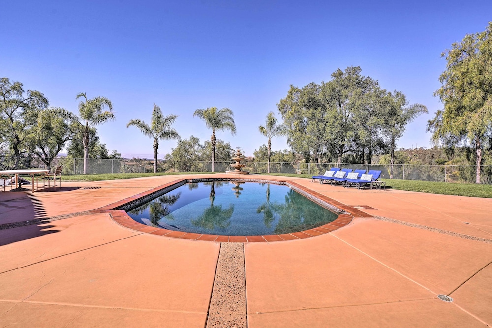 Equestrian Estate w/ Horse Stables & Pool!