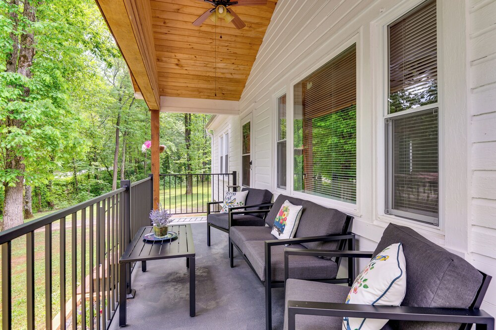 Spartanburg Vacations - Forest City Home w/ Fire Pit - 3 Mi to Downtown! - Property Image 1