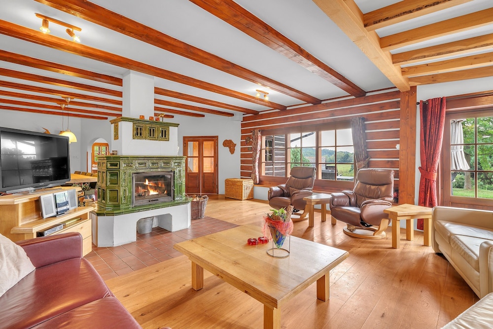 Villa in Czechia With Heated Pool & Mountain Views