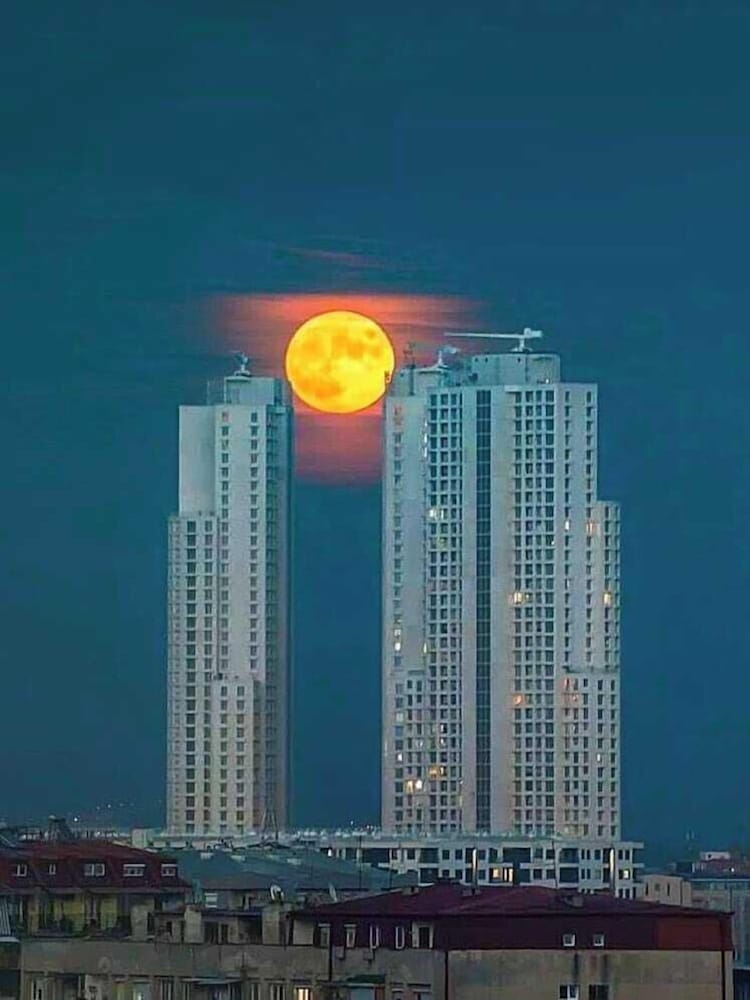 30th Floor-Skyline above a City