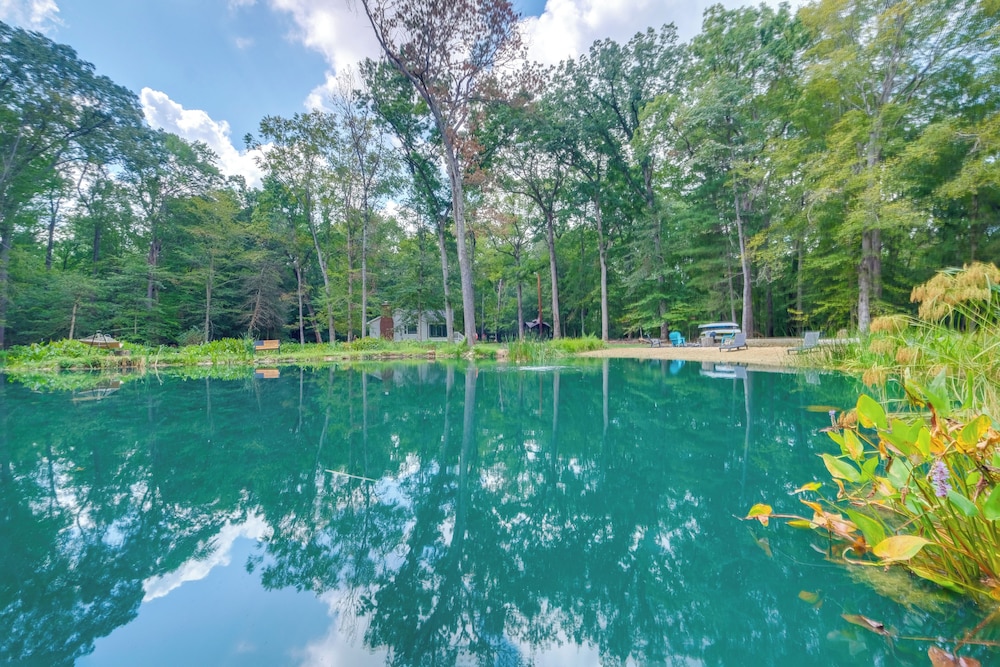 1/2 Acre Pond, Rec Room! Private Oasis in Nanjemoy