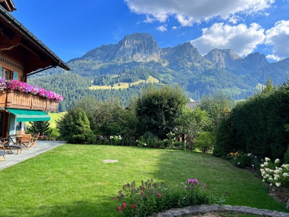 Gstaad Switzerland Skiing From Exclusive Rougemont Chalet Apartment