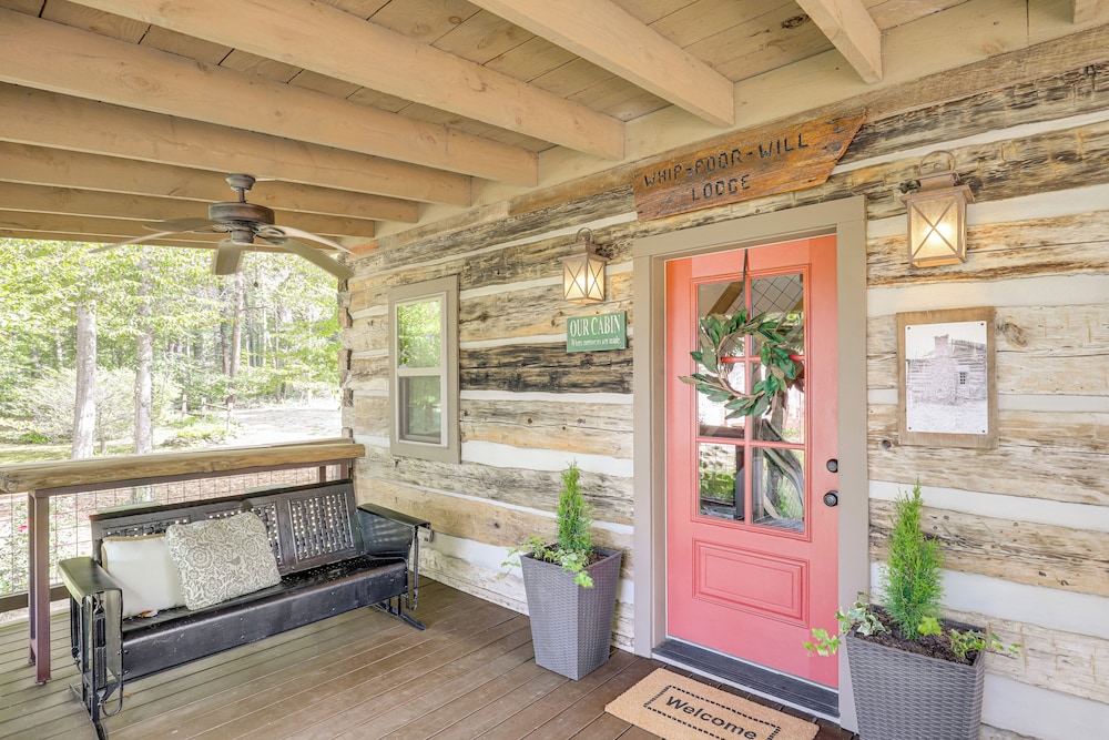 Hike, Leaf Peep & More: Sleek Cabin in Weaverville