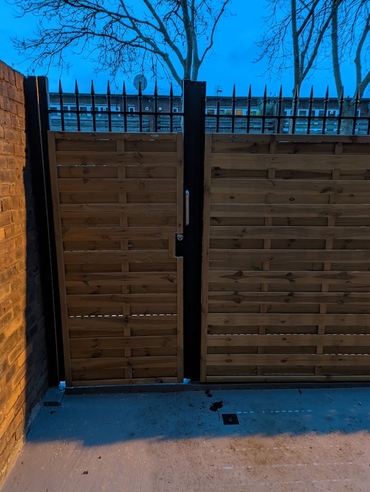 outdoor bbq area