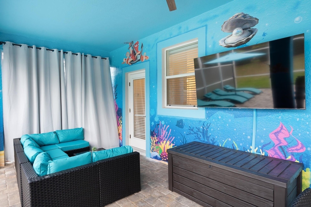 Championsgate Resort Vacation Pool & Spa Home With Resort Clubhouse Amenity Access 8 Bedroom Home