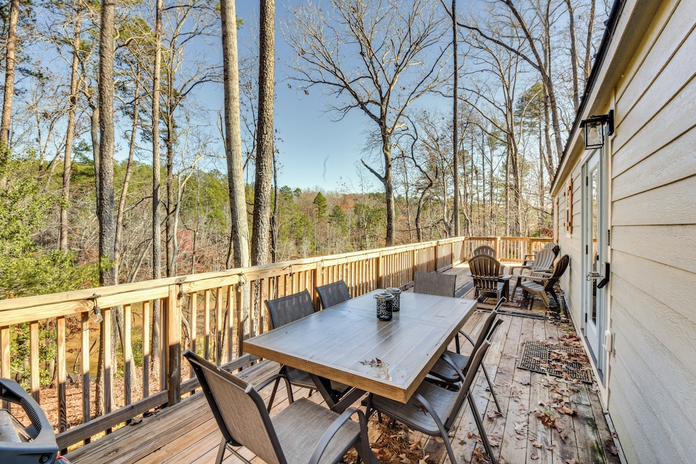 Steps to Lake Keowee: Secluded Seneca Sanctuary!