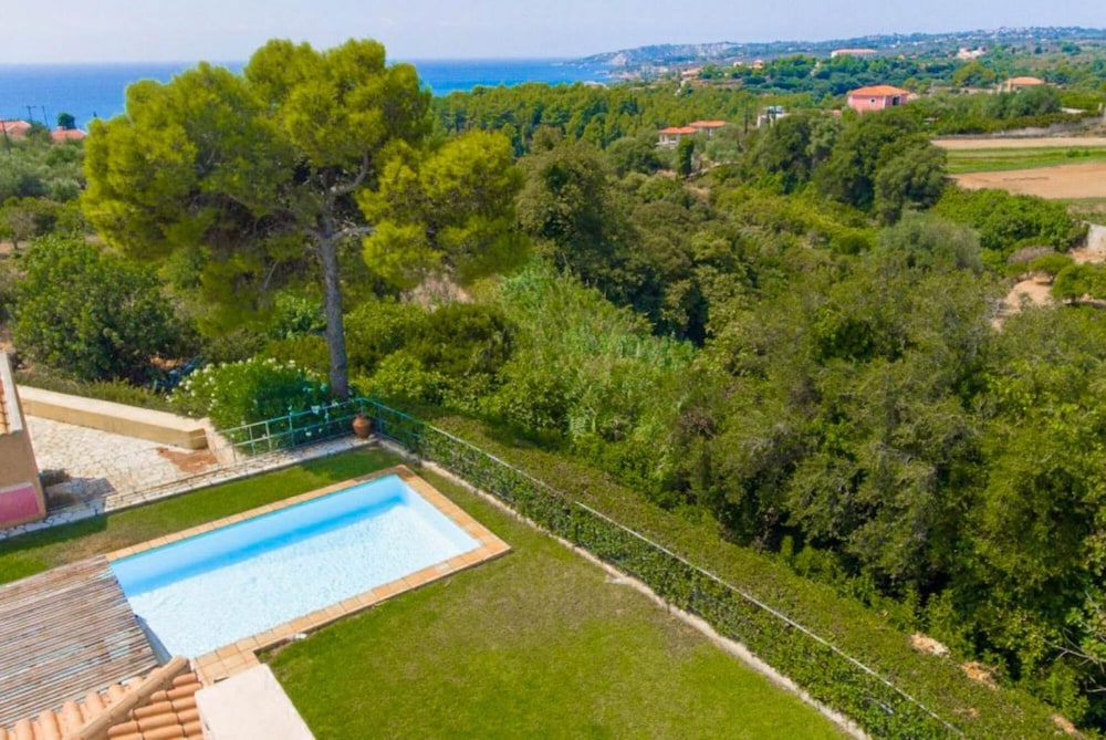 Villa Nora Large Private Pool Walk to Beach Sea Views A C Wifi Car Not Required - 1020 view 5