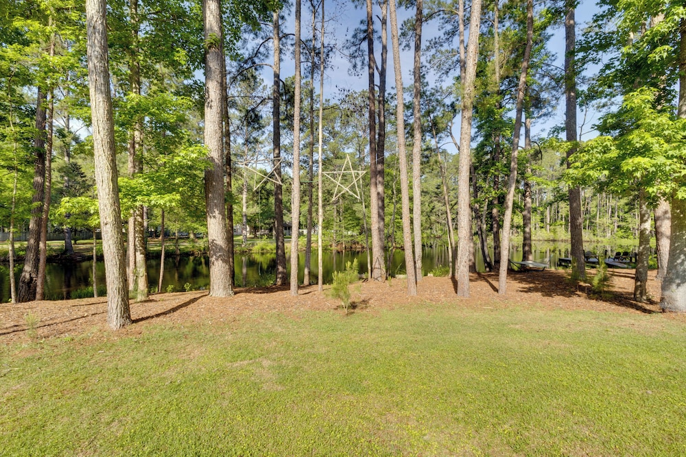 Waterfront Home w/ Fishing Dock in Tallahassee!