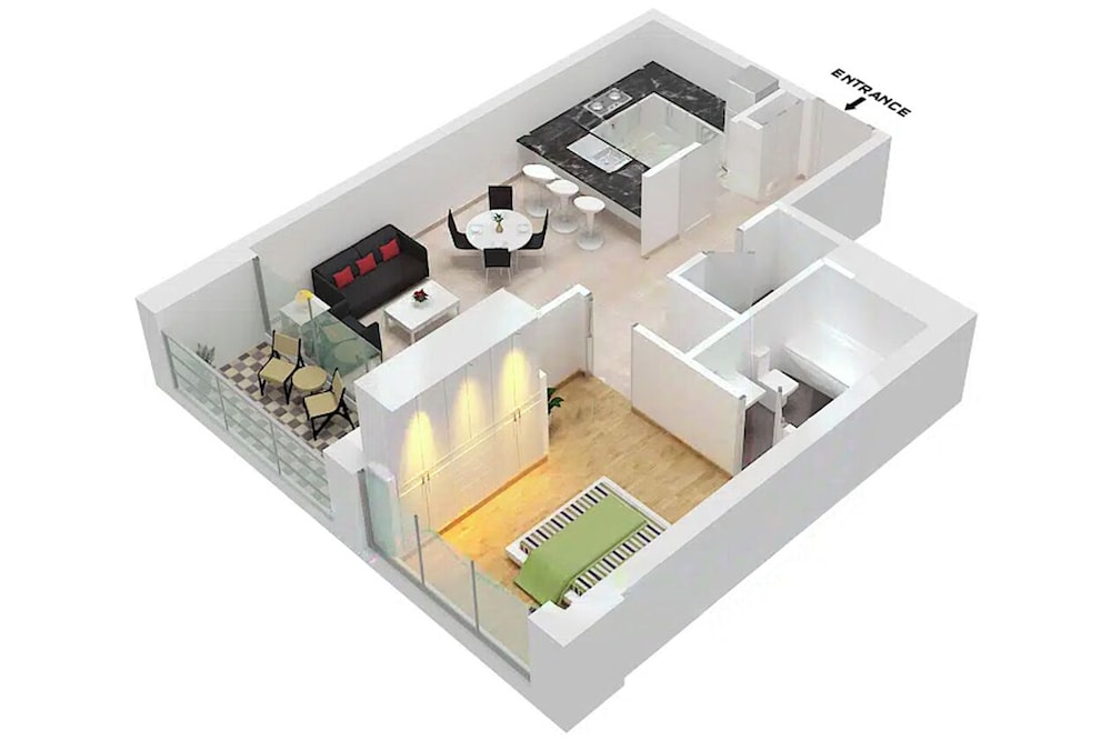 LUX The Modern Golf Skyline Suite