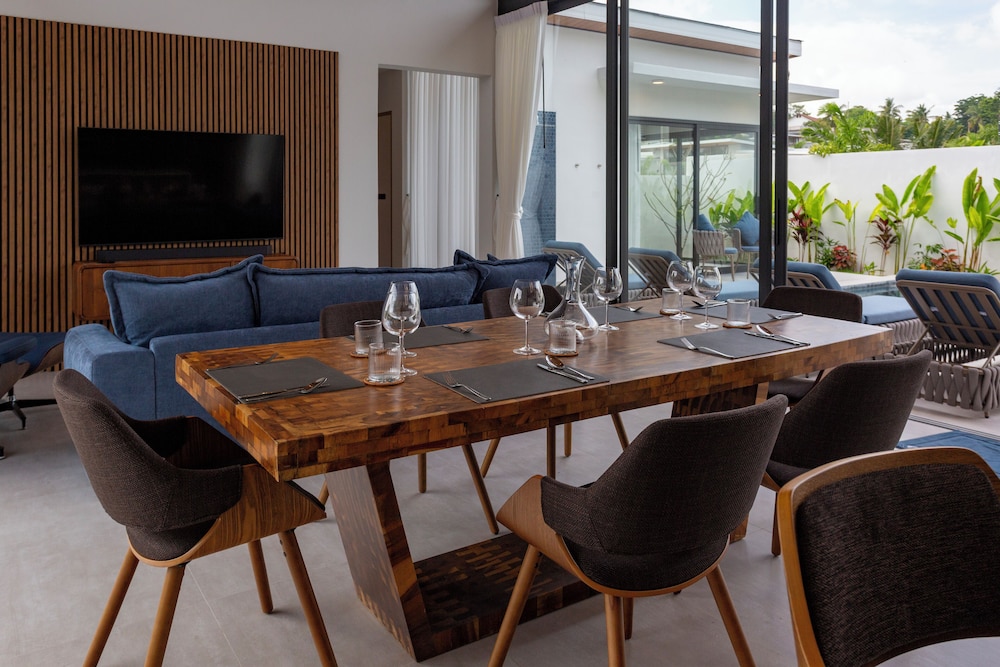 3BR Pool Villa withBBQ Near Beaches V279