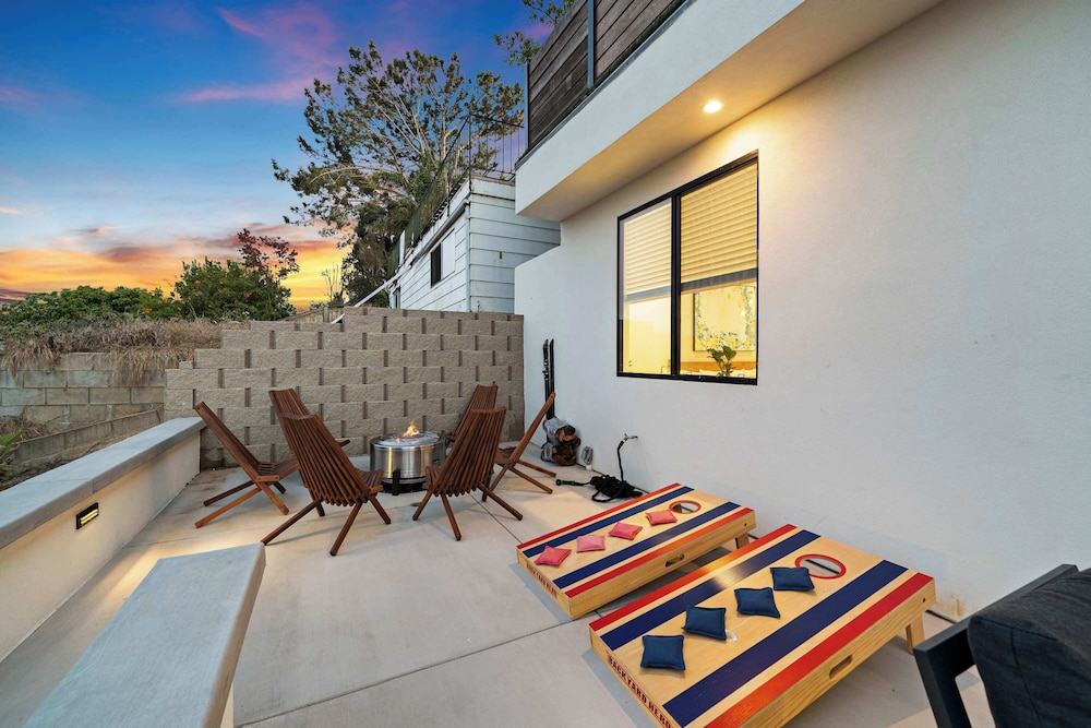 Del Mar Retreat - Laundry BBQ Firepit AC Patio
