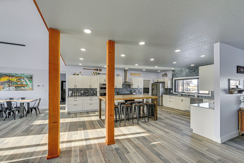 Modern & Spacious Luxe Home in Remote Fort Peck!