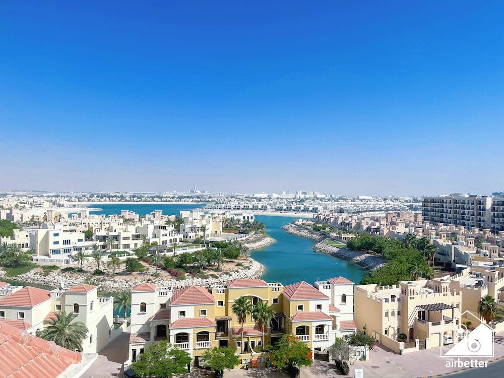 Peaceful Lagoon View l 1BR in RAK With Balcony