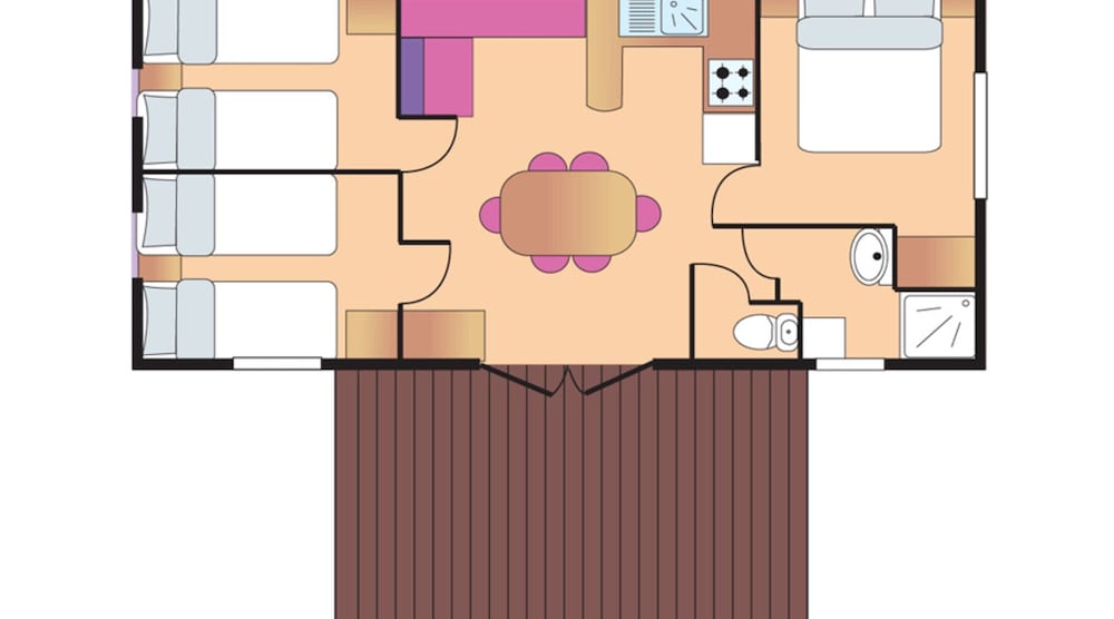 Relaxing Home in Water Park