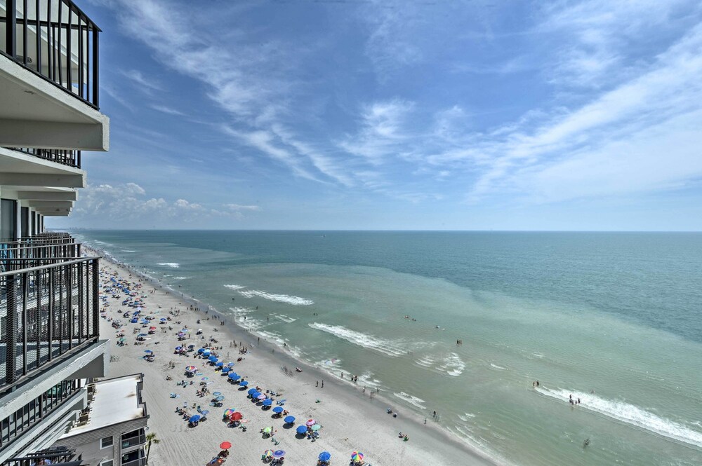 Oceanfront Garden City Beach Condo For Families! view 5