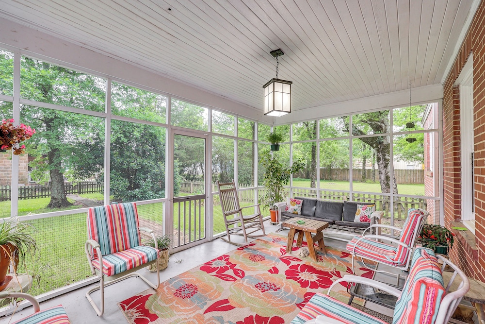 Delightful Retreat w/ Fireplace + Large Yard! view 5