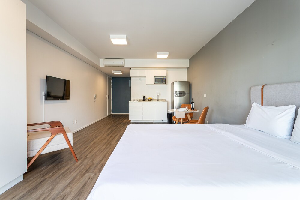 Setin Downtown Genebra by Viva - Apartamentos completos na Bela Vista com piscina
