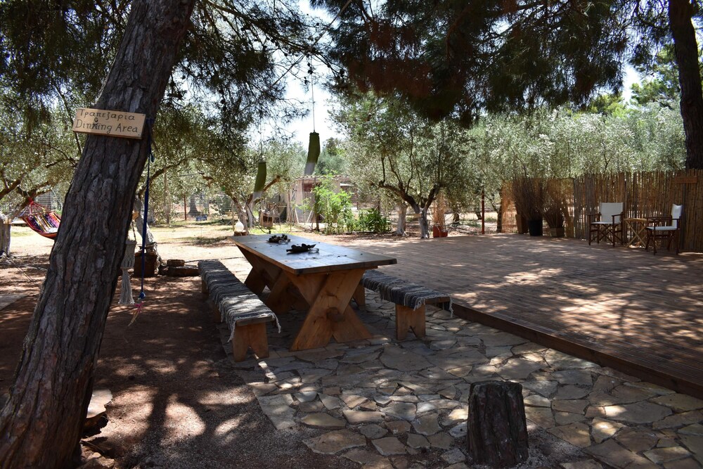 Private Eco Tent in Skiaxtro Cocoon Retreat