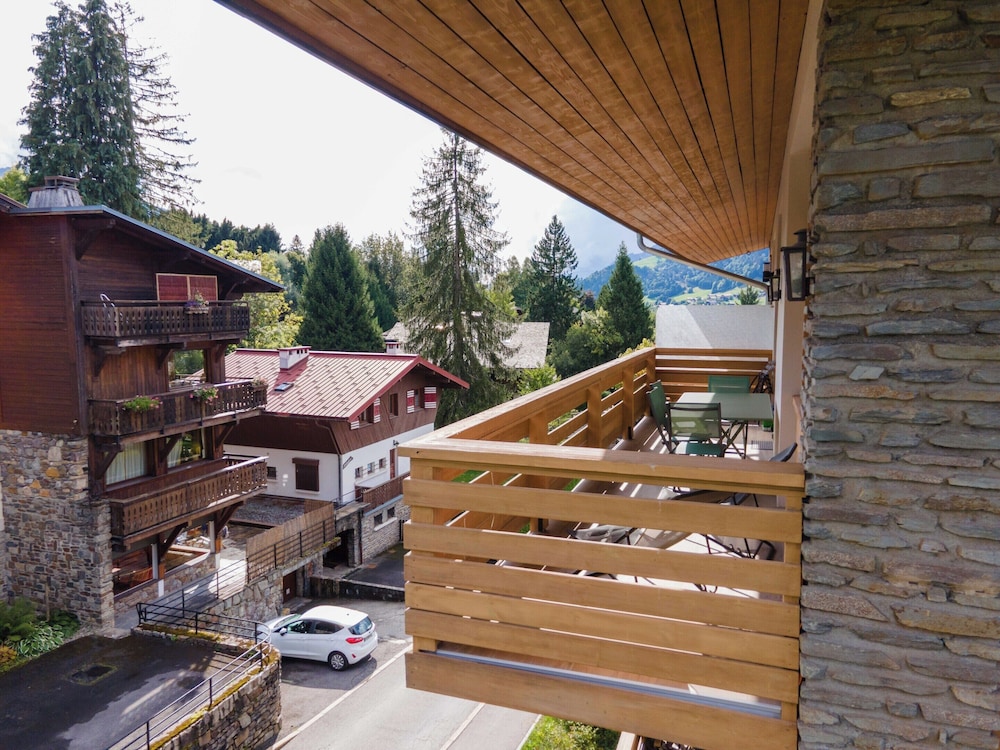 Apt Elegant With Balcony 9p/4br - Megeve Center