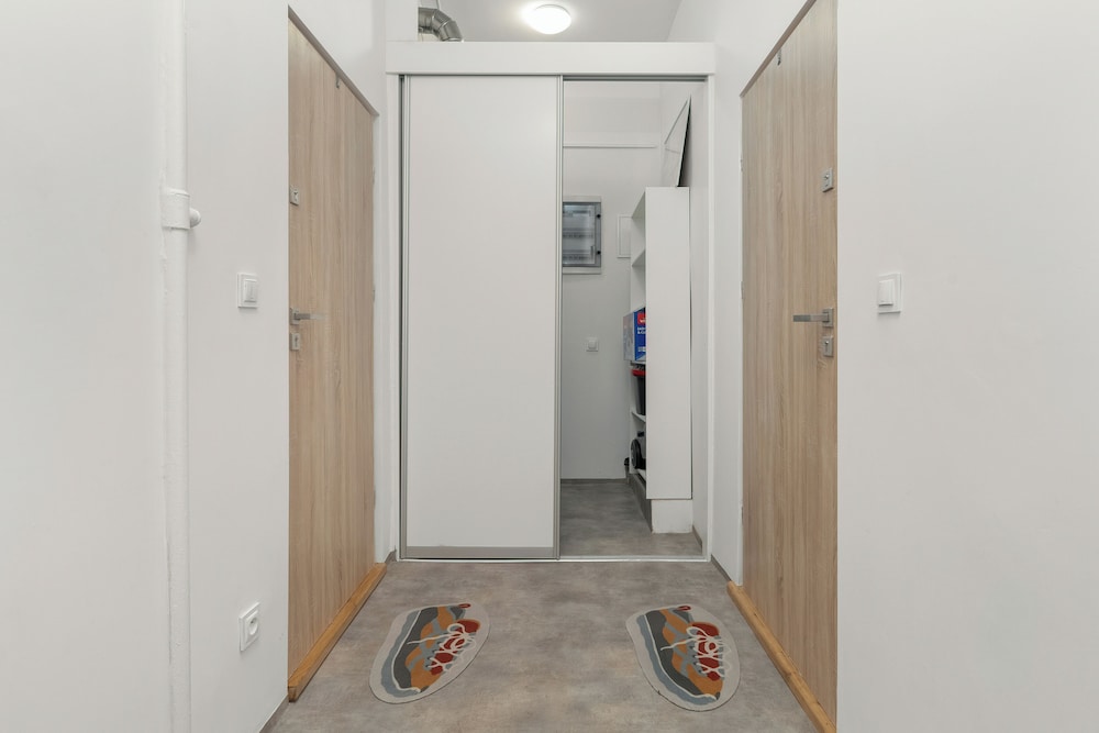 Grey and Beige Poznan Studio by Renters