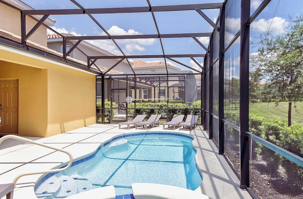 7643 Beautiful 6-bedroom Family Home With Private Pool Near Disney World