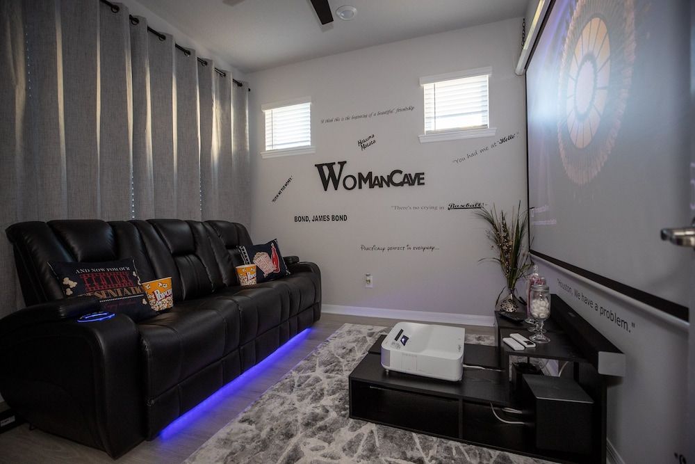 Brand New Modern Pet Friendly Zen Home W/ Private Home Theater & Hot Tub! 2 Bedroom Home by RedAwning