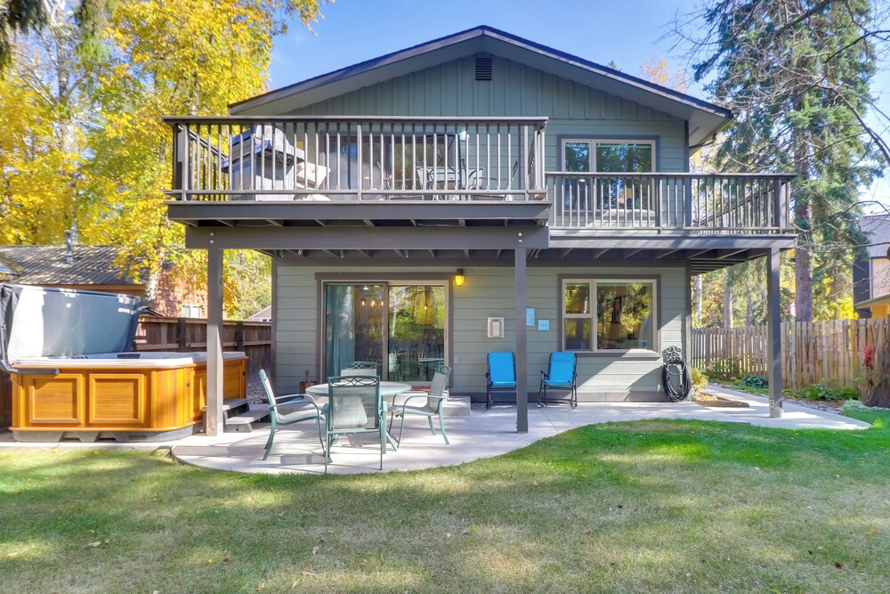 5 Mi to Whitefish Resort: Home w/ Shared Yard!