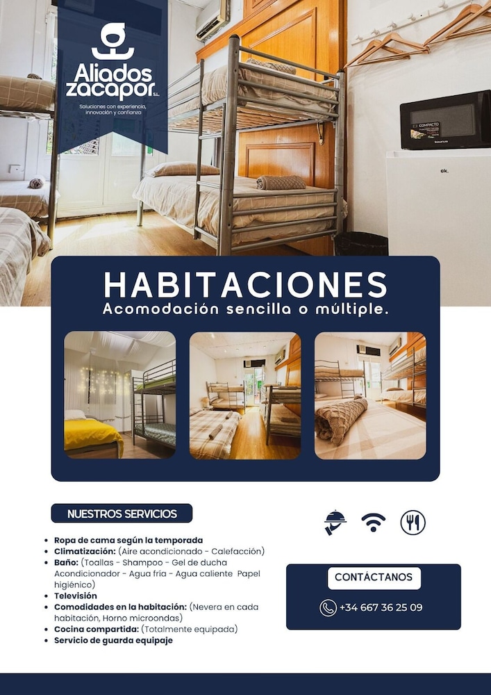 Habitaciones en el centro de Barcelona