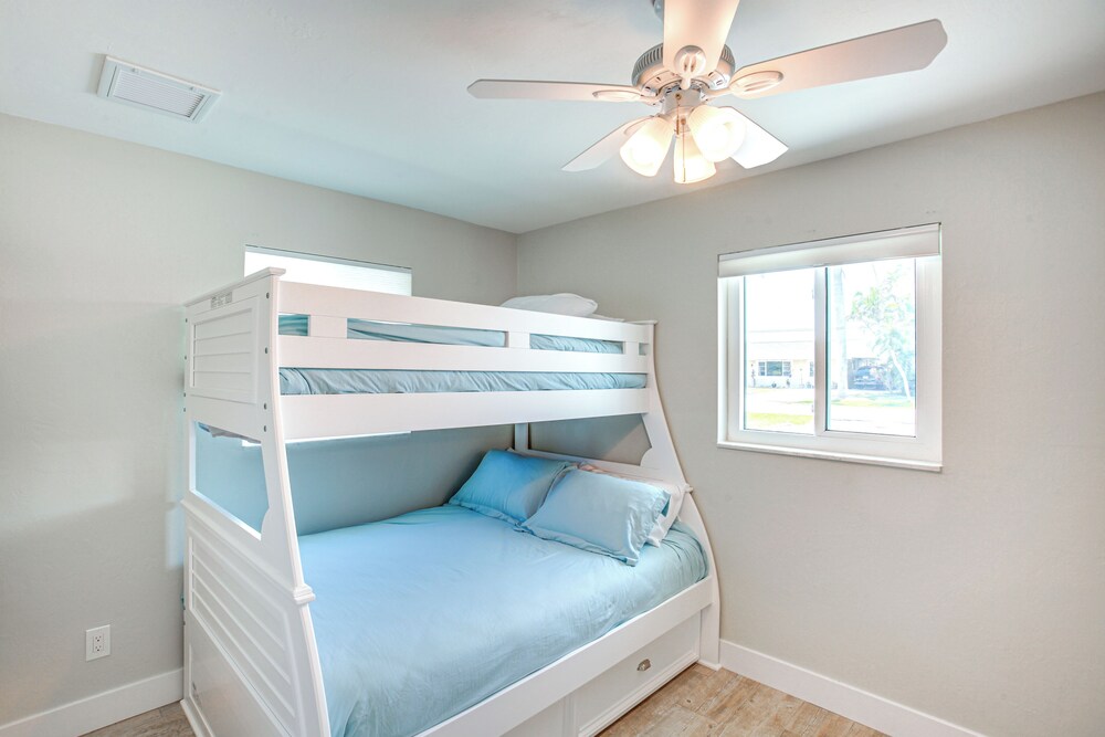 Steps to Canal: St James City Home w/ Dock