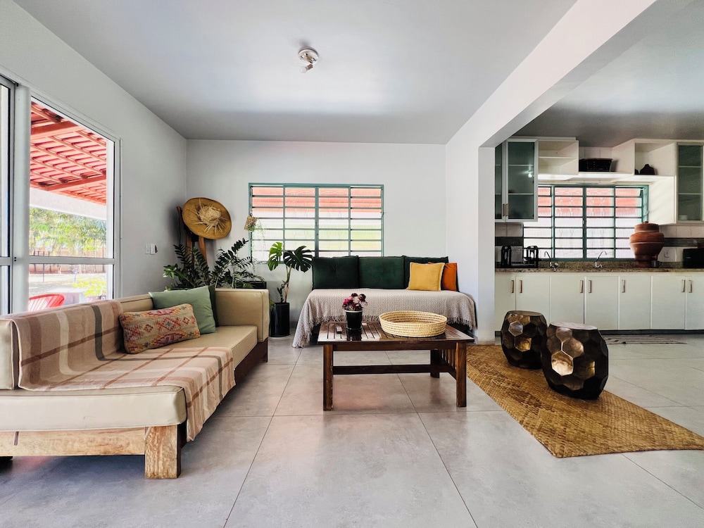casa com piscina