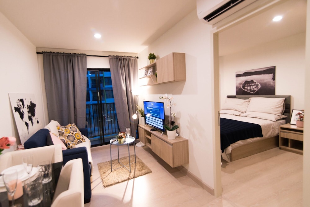 Apartment BTS On Nut, Convenience Store Nearby - bkmono4