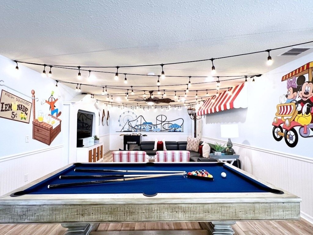 Stunning Themed 7 Bed Pool Home With Theater-3229l 7 Bedroom Home