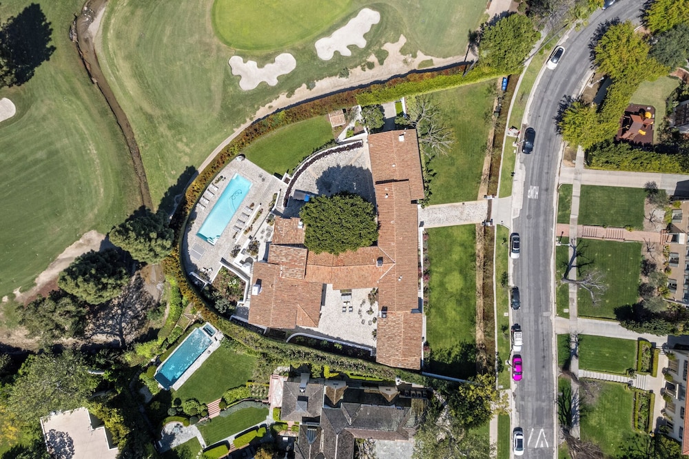 Howard Hughes Estate - Spanish Revival Gem w/ Pool, Wine Cellar & Guest House