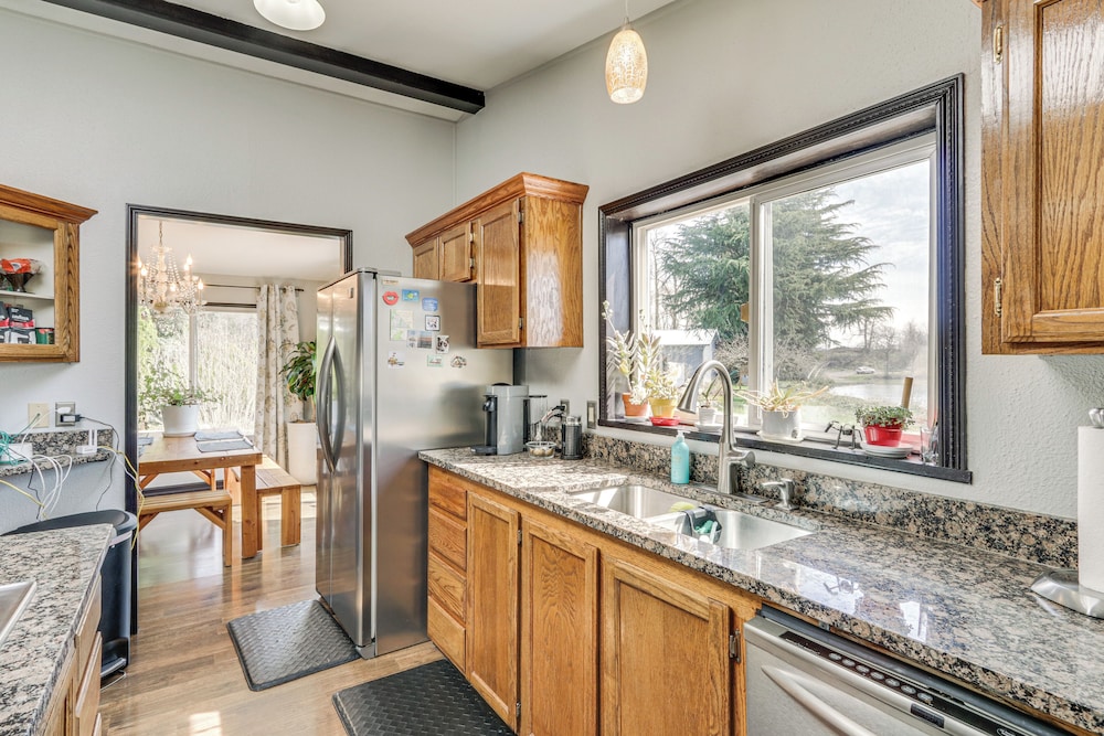 Fish, Swim & Hike: Waterfront Home in Longview!