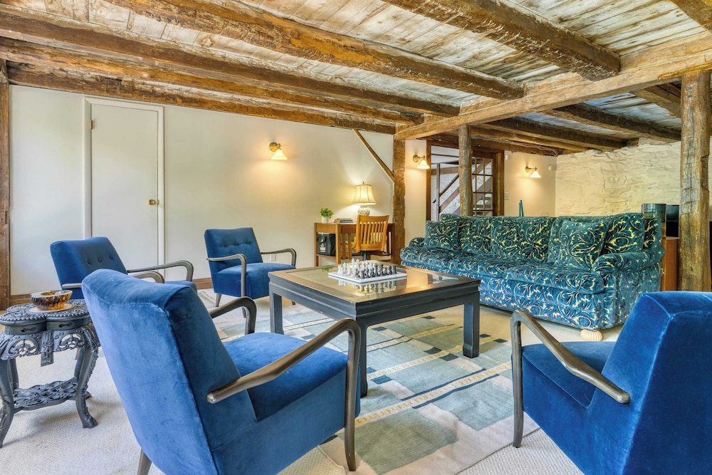 Historic Barn Retreat w/ Pool & Pond Views Longview Pond Lodge by Avantstay