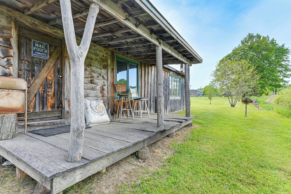 5-acre Kingston Getaway: Pond, Peacocks & Fire Pit