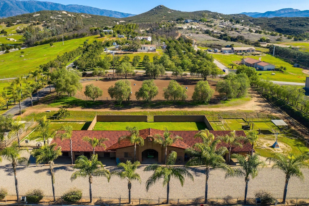 Equestrian Estate w/ Horse Stables & Pool!