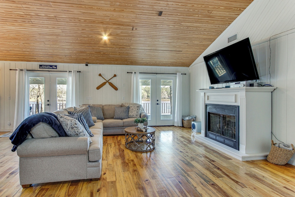 Tranquil Gantt Lake Home w/ Deck & Patio!