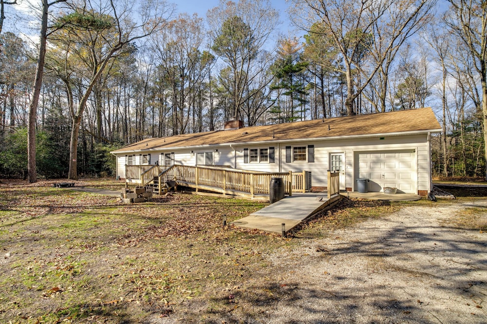 Serene Delmar Nature Escape on 15 Acres!