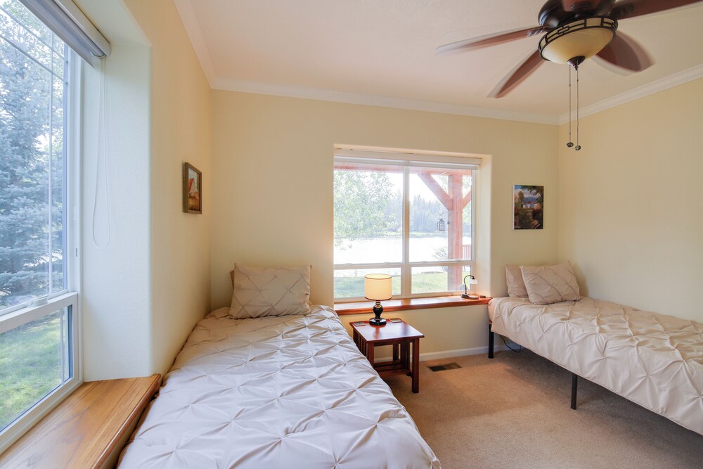 Clark Fork Riverfront Home w/ Dock!
