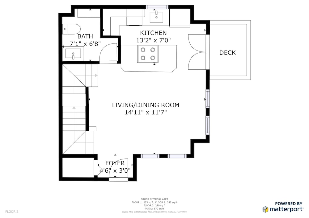 Mountain Ridge  2 Bedroom Townhouse by RedAwning