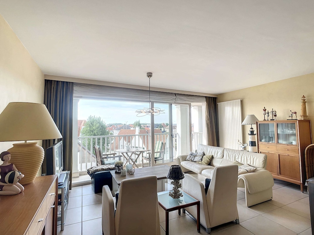 Apartment Near Belgian Coast With Terrace