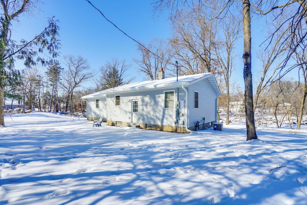 Close to Lake & Main Street: Isanti Home w/ Deck
