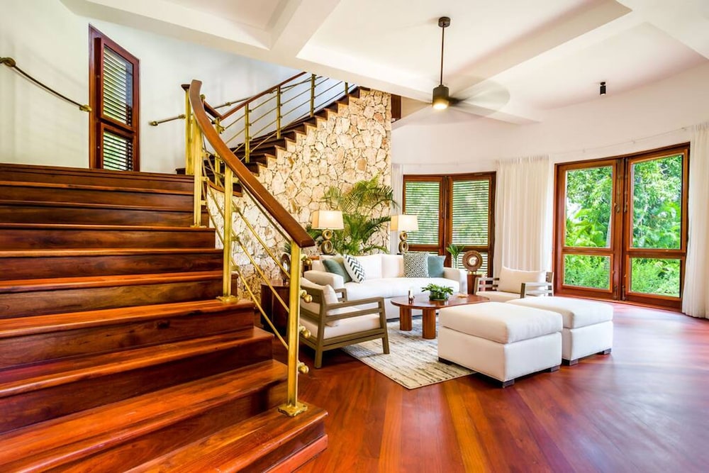 Beachfront Estate w Pool Elevator Chef Butler