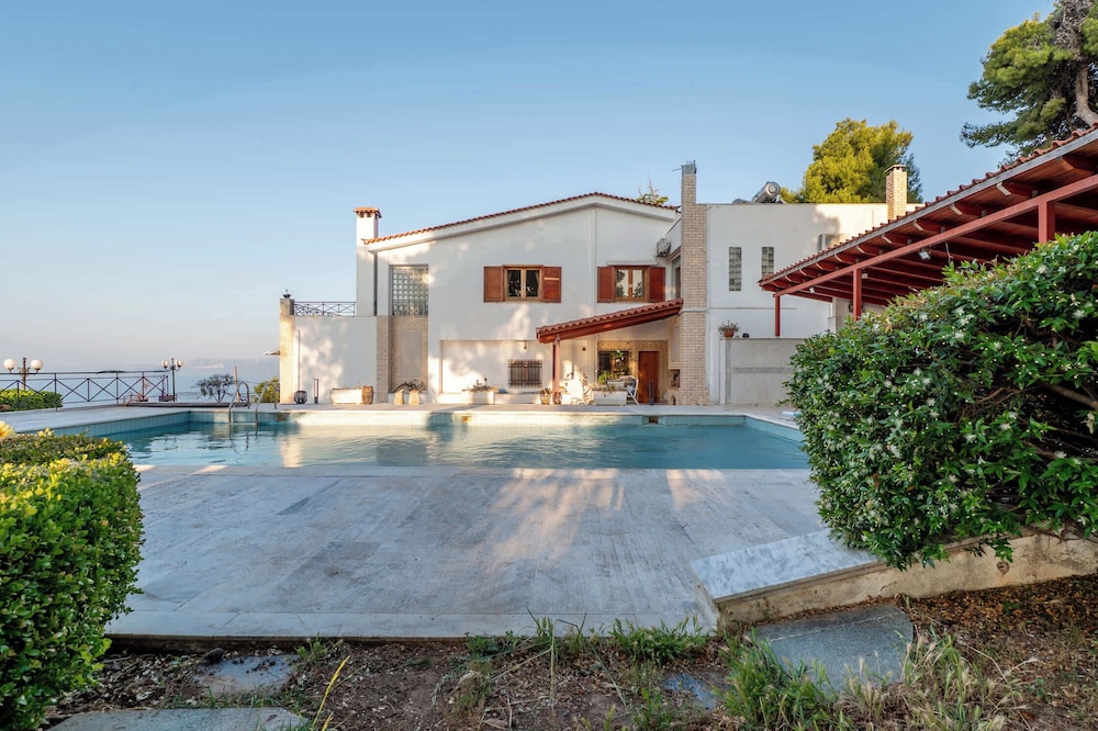 Seaview Villa Cleopatra - Private Pool Tennis