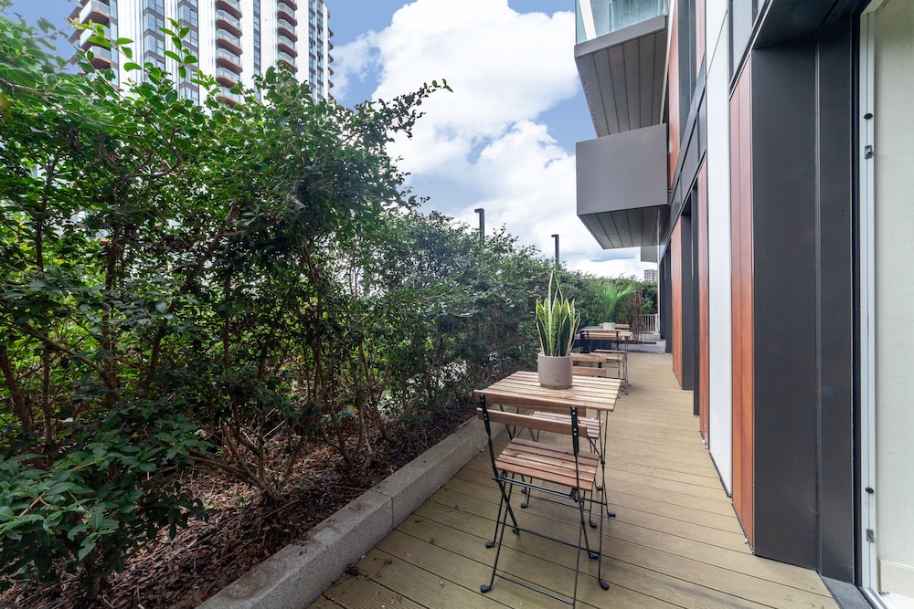 outdoor bbq area