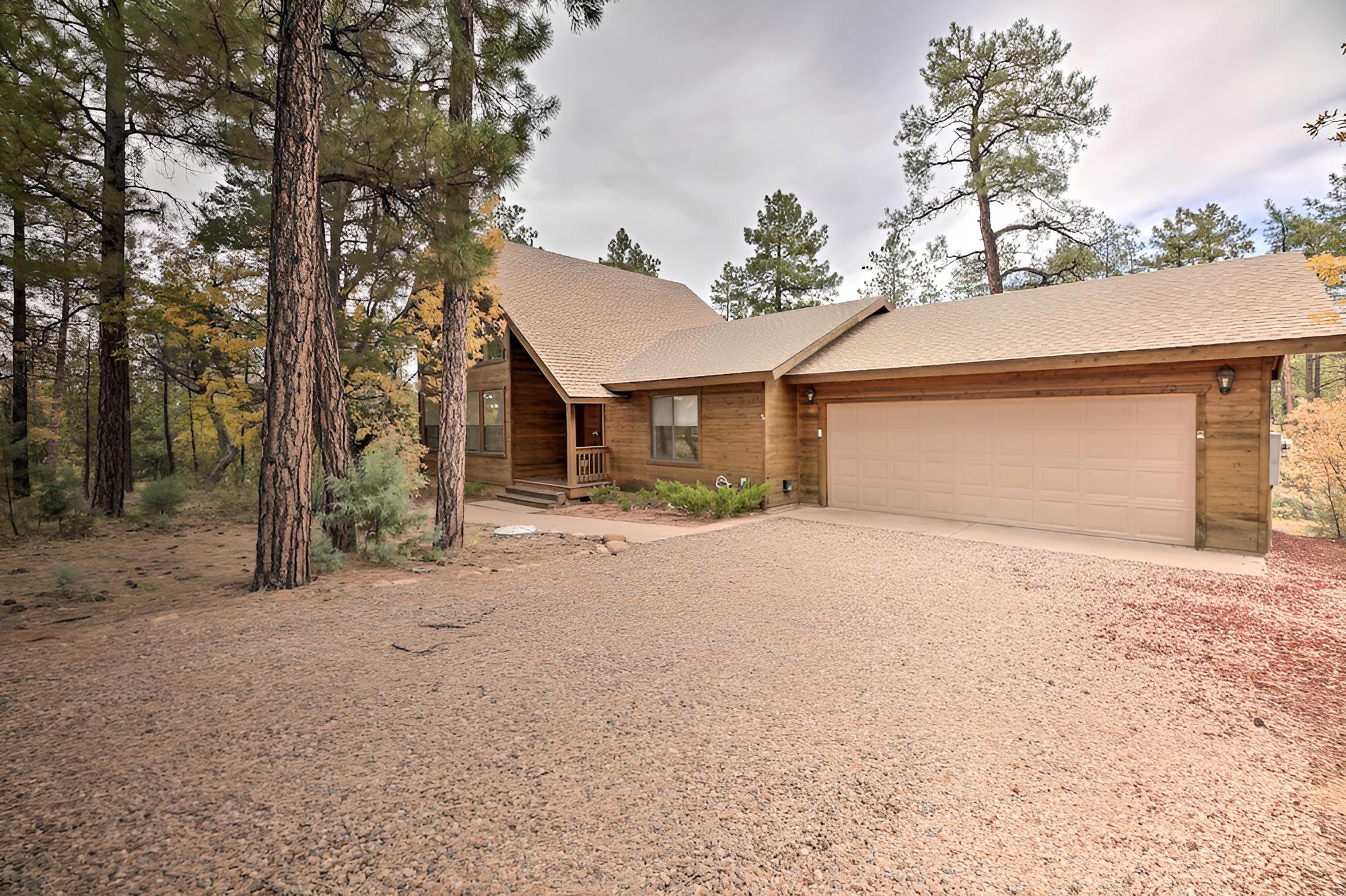 Elk Haven Show Low Cabin w/ Views & Game Room!