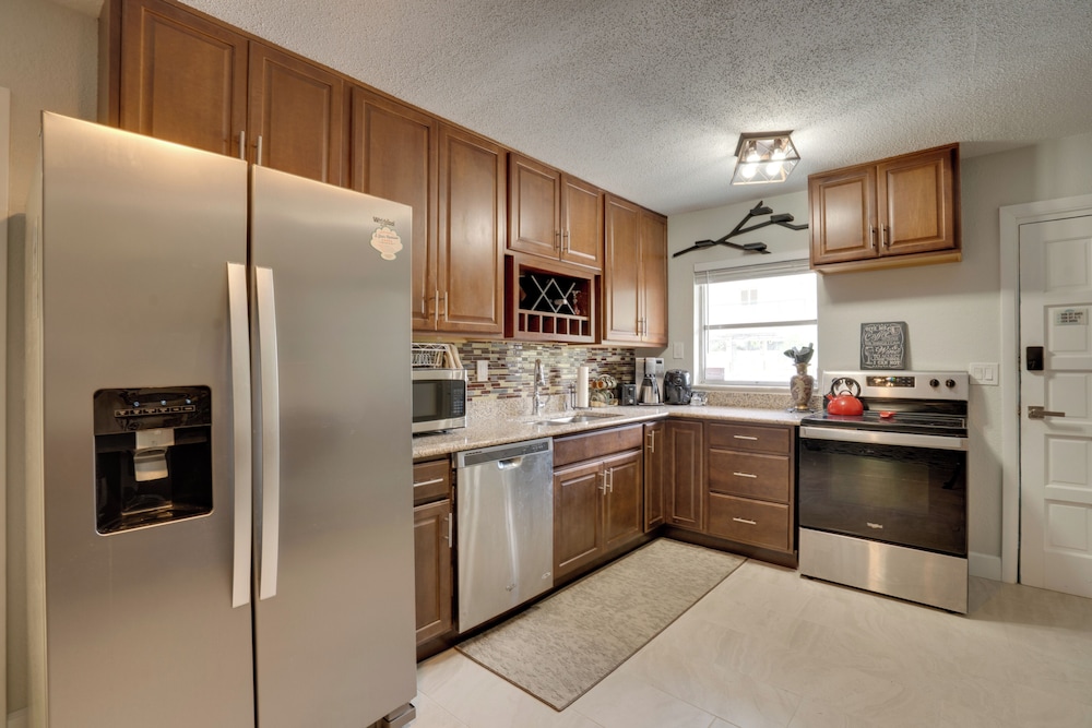 Steps to Gulf: Updated Duplex in Redington Shores!